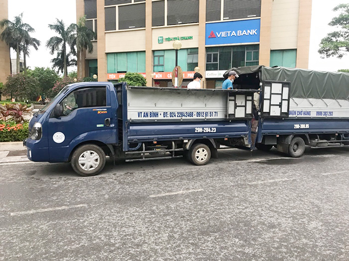 Dịch vụ xe tải cắt nóc chui hầm - An Bình